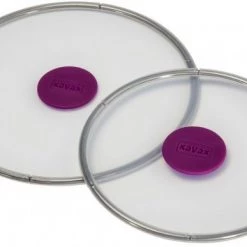 Kochen & Backen Zubehör XavaX Frischhaltedeckelset Aus Silikon 2 Transparent