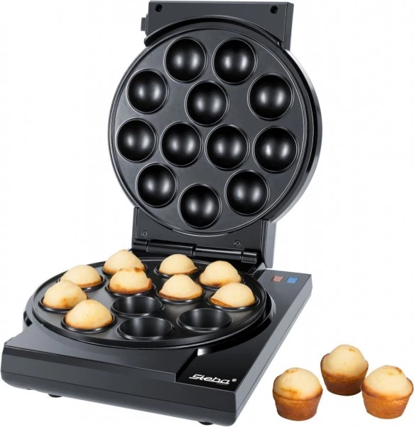 Waffelautomaten Steba CM 3 - 3in1 Donut/Muffin/Cake Pop Maker Edelstahl/schwarz 4 Waffelautomaten Steba CM 3 - 3in1 Donut/Muffin/Cake Pop Maker Edelstahl/schwarz – Bild 2