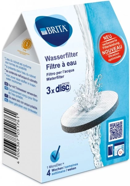 Wasserzubereitung BRITA Wasserfilter MicroDisc Pack 3 Wasser Zu-/Aufbereiter-Zubehör 4 Wasserzubereitung BRITA Wasserfilter MicroDisc Pack 3 Wasser Zu-/Aufbereiter-Zubehör – Bild 2