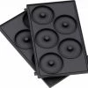 Kochen & Backen Zubehör WMF LONO Snack Master Donut Platten 0415920011 Schwarz