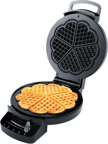 Waffelautomaten Steba WE 1 Waffelautomat Schwarz 6 Waffelautomaten Steba WE 1 Waffelautomat Schwarz – Bild 4