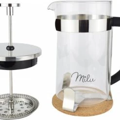 Kochen & Backen Zubehör Milu French Press Set 600 Ml Glas/edelstahl -Raclette Grills Verkaufsgeschäft 0e133c7a d4cf 4045 9b0a c833b6ad76b1 600x600