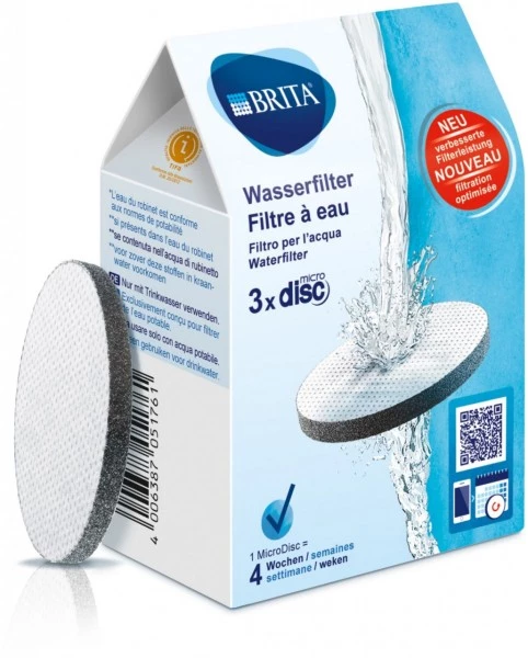 Wasserzubereitung BRITA Wasserfilter MicroDisc Pack 3 Wasser Zu-/Aufbereiter-Zubehör 3 Wasserzubereitung BRITA Wasserfilter MicroDisc Pack 3 Wasser Zu-/Aufbereiter-Zubehör