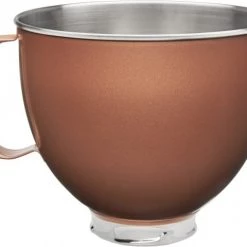Kochen & Backen Zubehör KitchenAid 5KSM5SSBCE Metallschüssel (4,8l) Küchenmaschinen-Zubehör Copper Pearl