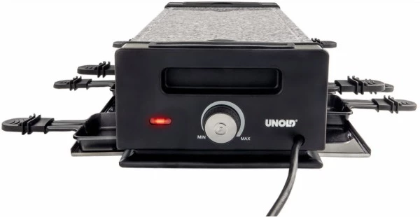Raclette Grills Unold 48760 Delice Basic Raclette Edelstahl/schwarz 7 Raclette Grills Unold 48760 Delice Basic Raclette Edelstahl/schwarz – Bild 5