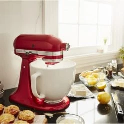 Kochen & Backen Zubehör KitchenAid 5KSM2CB5LW Keramikschüssel Küchenmaschinen-Zubehör Weiße Schokolade -Raclette Grills Verkaufsgeschäft 18838db8 0a43 4ec7 8cfc 3b65320b46e7 600x600