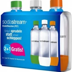 Wasserzubereitung SodaStream PET-Flasche 2+1 Wasser Zu-/Aufbereiter-Zubehör