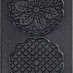 Zubehör Für Küchenkleingeräte Tefal XA8007 Platte Feingebäck Nr.7 Backuntensil Schwarz/edelstahl