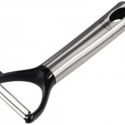 Kochen & Backen Zubehör XavaX Gemüseschäler (18cm) Küchenutensil Schwarz