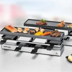 Raclette Grills Rommelsbacher RC 1600 Set (2x RC 800) Fun For 4+4 Raclette Silber -Raclette Grills Verkaufsgeschäft 25462771 96a2 476b 9823 00abbf06bcc8 600x600