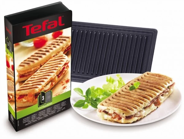 Zubehör Für Küchenkleingeräte Tefal XA8003 Platte Grill/Panini Nr.3 Schwarz/edelstahl 4 Zubehör Für Küchenkleingeräte Tefal XA8003 Platte Grill/Panini Nr.3 Schwarz/edelstahl – Bild 2