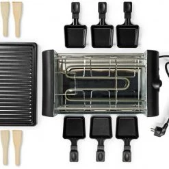 Raclette Grills Nedis FCRA220FBK6 Raclette Schwarz -Raclette Grills Verkaufsgeschäft 388c14cc 237f 4a7e a7e2 9be1946507f5 600x600