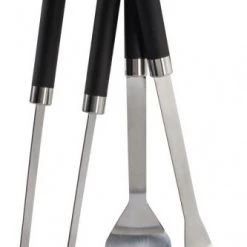 Kochen & Backen Zubehör XavaX Grillbesteck-Set Edelstahl 3-teilig