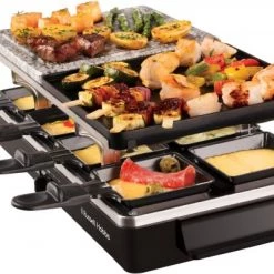 Raclette Grills Russell Hobbs Multi Raclette 3 In 1 Raclette Schwarz