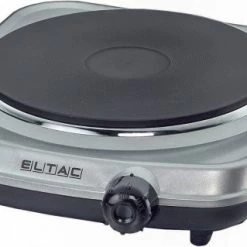 Geschirr- Und Kochplattenwärmer Eltac EK 18 Kochplatte Silber