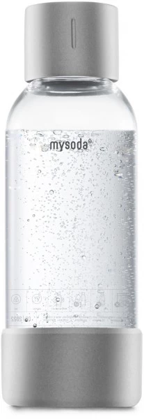 Wasserzubereitung Mysoda Premium Bottle 1 Pack (0,5L) Wasser Zu-/Aufbereiter-Zubehör Silver 3 Wasserzubereitung Mysoda Premium Bottle 1 Pack (0,5L) Wasser Zu-/Aufbereiter-Zubehör Silver