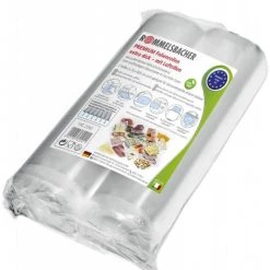 Zubehör Für Küchenkleingeräte Rommelsbacher VRS 2060 - 2 Rollen à 20x600cm Folienbeutel Transparent