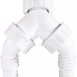 Kochen & Backen Zubehör XavaX Doppel-Geräteanschlusstülle Mit Rückflussverhinderer (Unterputz) Zubehör