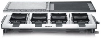 Raclette Grills Severin RG 2373 Raclette Edelstahl/schwarz 3 Raclette Grills Severin RG 2373 Raclette Edelstahl/schwarz
