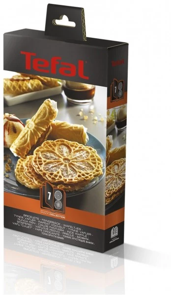 Zubehör Für Küchenkleingeräte Tefal XA8007 Platte Feingebäck Nr.7 Backuntensil Schwarz/edelstahl 4 Zubehör Für Küchenkleingeräte Tefal XA8007 Platte Feingebäck Nr.7 Backuntensil Schwarz/edelstahl – Bild 2