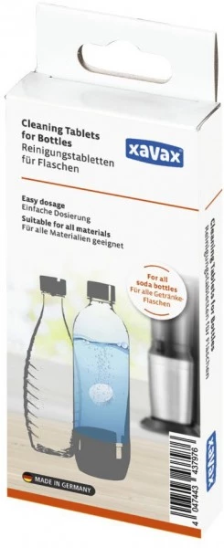 Wasserzubereitung XavaX Reinigungstabletten (im Display) Für Flaschen 5 Wasserzubereitung XavaX Reinigungstabletten (im Display) Für Flaschen – Bild 3