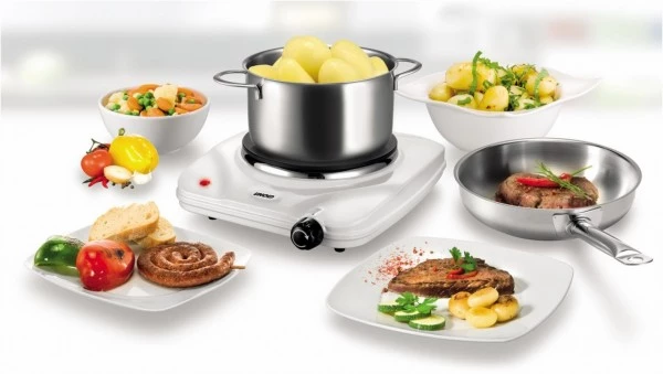 Geschirr- Und Kochplattenwärmer Unold 58420 EinzelKochplatte Weiß 4 Geschirr- Und Kochplattenwärmer Unold 58420 EinzelKochplatte Weiß – Bild 2