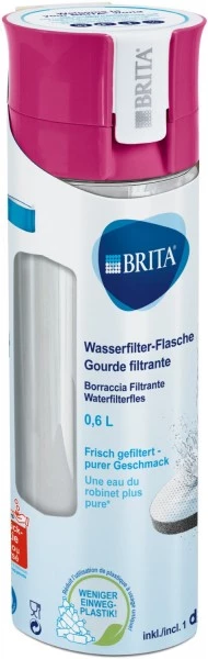 Wasserzubereitung BRITA Wasserfilter-Flasche Pink Wasser Zu-/Aufbereiter-Zubehör 4 Wasserzubereitung BRITA Wasserfilter-Flasche Pink Wasser Zu-/Aufbereiter-Zubehör – Bild 2