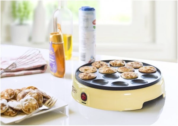 Crepes-Maker Bestron APFM700SD Poffertjes Maker Vanille 7 Crepes-Maker Bestron APFM700SD Poffertjes Maker Vanille – Bild 5