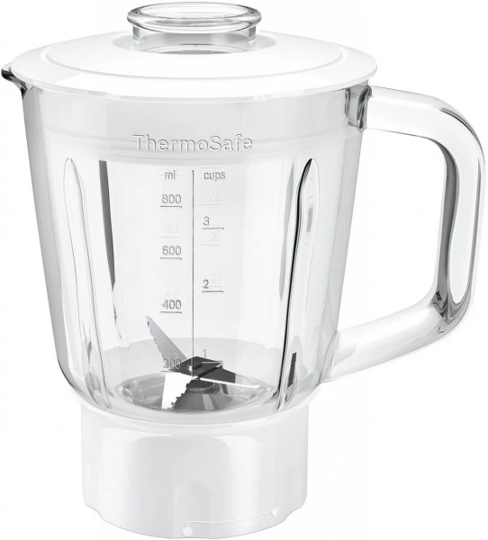 Zubehör Für Küchenkleingeräte Bosch MUZ45MX1 Mixer-Aufsatz Glas Küchenmaschinen-Zubehör Transparent 3 Zubehör Für Küchenkleingeräte Bosch MUZ45MX1 Mixer-Aufsatz Glas Küchenmaschinen-Zubehör Transparent