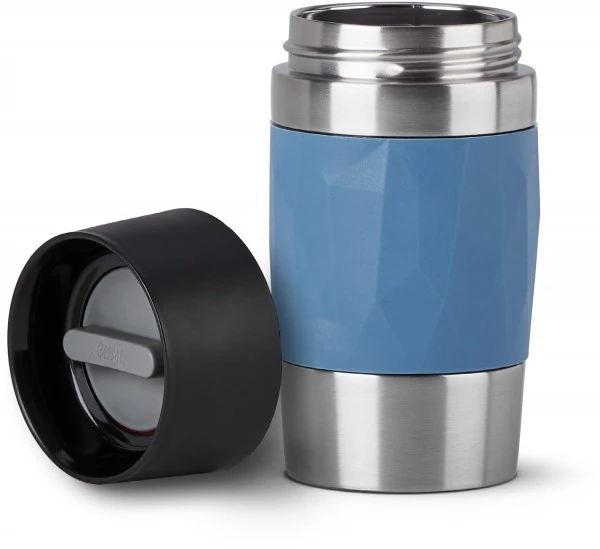 Kochen & Backen Zubehör Emsa TRAVEL Mug Compact 0,3L Isolierbecher Blau 4 Kochen & Backen Zubehör Emsa TRAVEL Mug Compact 0,3L Isolierbecher Blau – Bild 2