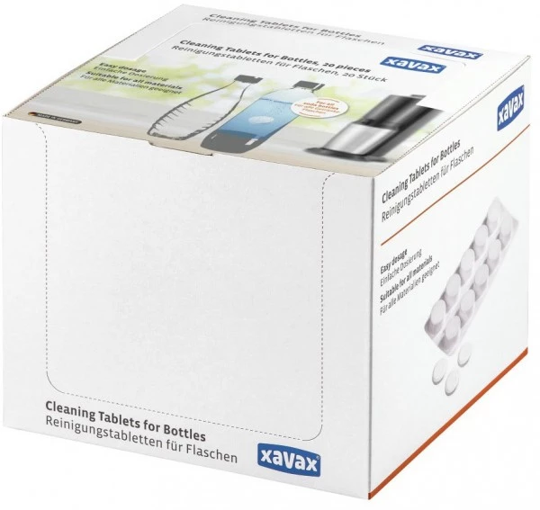 Wasserzubereitung XavaX Reinigungstabletten (im Display) Für Flaschen 4 Wasserzubereitung XavaX Reinigungstabletten (im Display) Für Flaschen – Bild 2