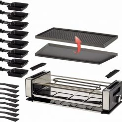 Raclette Grills Unold 48730 Finesse Basic Raclette Edelstahl/schwarz 13 Raclette Grills Unold 48730 Finesse Basic Raclette Edelstahl/schwarz -Raclette Grills Verkaufsgeschäft 92195212 f19a 4a9d 8902 78aea23f0ff4 600x600