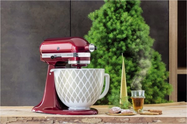 Kochen & Backen Zubehör KitchenAid 5KSM2CB5PGC Keramikschüssel 4,7L Küchenmaschinen-Zubehör Gold Conifer 4 Kochen & Backen Zubehör KitchenAid 5KSM2CB5PGC Keramikschüssel 4,7L Küchenmaschinen-Zubehör Gold Conifer – Bild 2