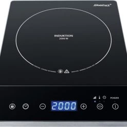 Geschirr- Und Kochplattenwärmer Steba IK 75 Induktionskochplatte Schwarz/edelstahl