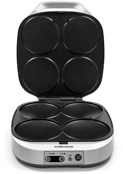 Waffelautomaten Rommelsbacher PC 1800 Waffelautomat Silber 6 Waffelautomaten Rommelsbacher PC 1800 Waffelautomat Silber – Bild 4