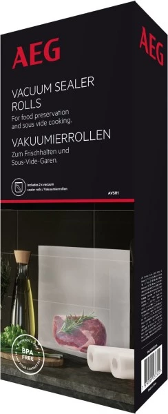 Zubehör Für Küchenkleingeräte AEG AVSR1 Vakuumierrollen Vakuumier-Zubehör 3 Zubehör Für Küchenkleingeräte AEG AVSR1 Vakuumierrollen Vakuumier-Zubehör