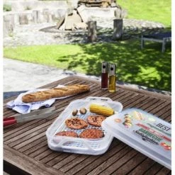 Kochen & Backen Zubehör XavaX BBQ-Transportbox Kühl-/Gefriergeräte-Zubehör Blau -Raclette Grills Verkaufsgeschäft 971cb098 26b1 4aae 8461 08de023c07a5 600x600