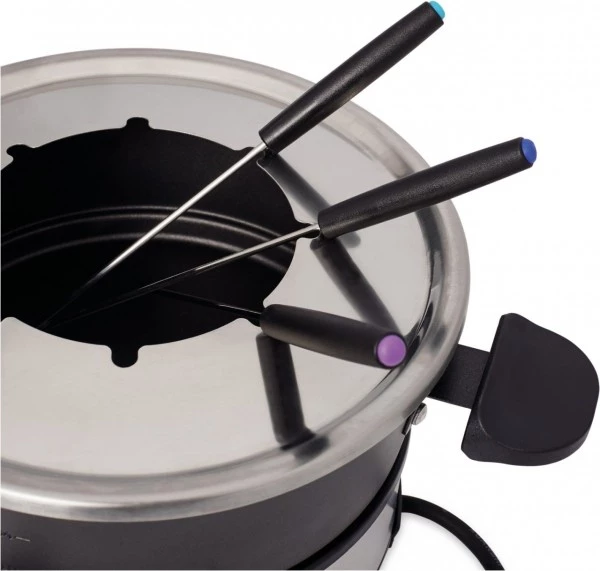 Fondue Sets Cloer 6679 Fondue Edelstahl/schwarz 7 Fondue Sets Cloer 6679 Fondue Edelstahl/schwarz – Bild 5