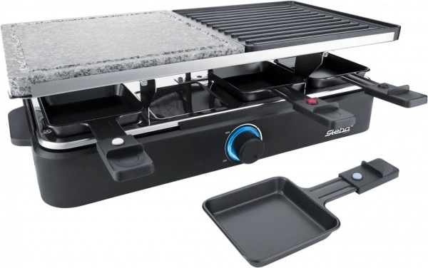 Raclette Grills Steba RC 18 Raclette Schwarz/edelstahl 3 Raclette Grills Steba RC 18 Raclette Schwarz/edelstahl