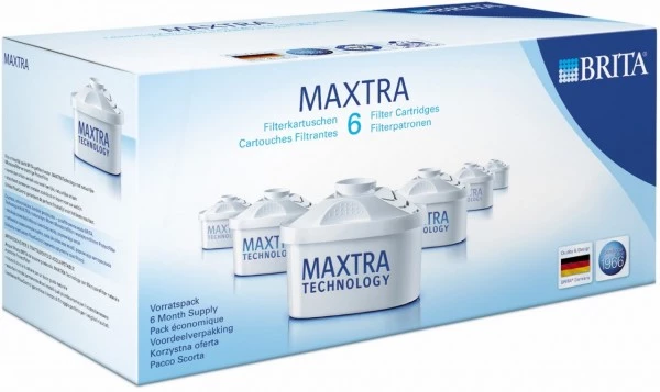 Wasserzubereitung BRITA Kartuschen Pack 6 Maxtra Wasser Zu-/Aufbereiter-Zubehör 4 Wasserzubereitung BRITA Kartuschen Pack 6 Maxtra Wasser Zu-/Aufbereiter-Zubehör – Bild 2