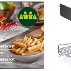 Zubehör Für Küchenkleingeräte Philips HD9950/00 Party-Kit Für Airfryer-XX Fritteusen-Zubehör