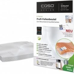 Zubehör Für Küchenkleingeräte Caso Folienbeutel 16x23 - 50Stk. Folienschweissgeräte-Zubehör