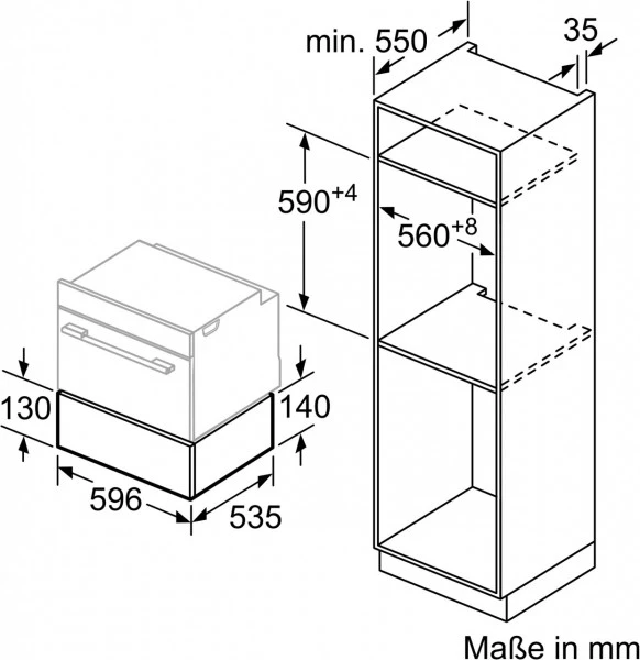 Geschirr- Und Kochplattenwärmer NEFF NZH 1710 N Zubehörschublade Edelstahl 5 Geschirr- Und Kochplattenwärmer NEFF NZH 1710 N Zubehörschublade Edelstahl – Bild 3