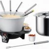 Fondue Sets Unold 48645 Elegance Fondue Schwarz/silber -Raclette Grills Verkaufsgeschäft aac81739 f373 40ea b75d 33089f3af3e3 600x600