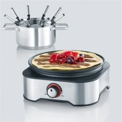 Fondue Sets Severin FO 2409 Fondue Edelstahl-gebürstet/schwarz -Raclette Grills Verkaufsgeschäft ae0cf7ab 60aa 4a50 bdd0 1c51490e6275 600x600