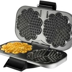 Waffelautomaten Unold Doppel-Waffelautomat Waffelautomat Silber