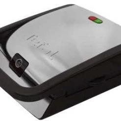 Waffelautomaten Tefal SW852D Snack Collection Waffelautomat Schwarz/edelstahl