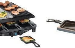 Raclette Grills Steba RC 4 Plus Sonderedition Raclette Schwarz