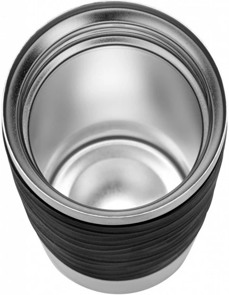 Kochen & Backen Zubehör Emsa Travel Mug Waves 0,36L Isolierbecher Schwarz 5 Kochen & Backen Zubehör Emsa Travel Mug Waves 0,36L Isolierbecher Schwarz – Bild 3