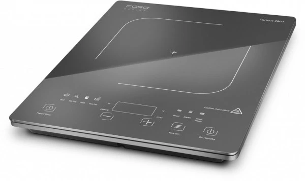 Geschirr- Und Kochplattenwärmer Caso Various 2000 Induktionskochplatte Schwarz 4 Geschirr- Und Kochplattenwärmer Caso Various 2000 Induktionskochplatte Schwarz – Bild 2